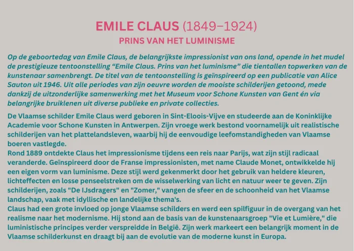 Claus beschrijving