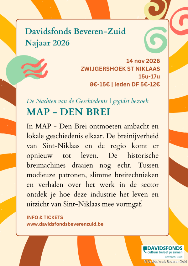 aankondiging bezoek museum MAP-Den Brei
